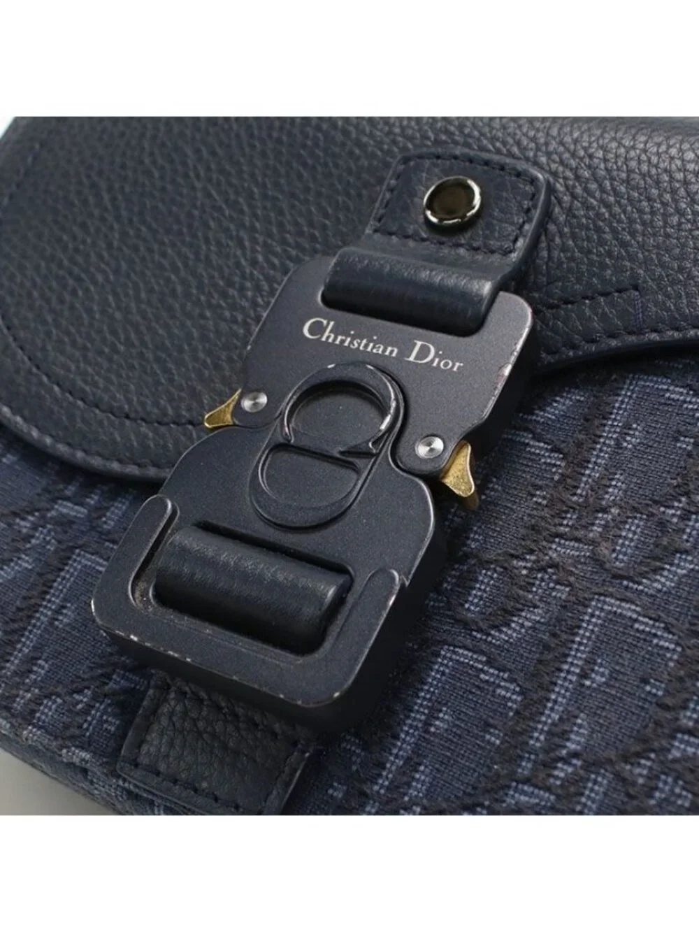 Dior Saddle Crossbody Shoulder Bag Oblique